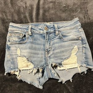 American eagle jean shorts